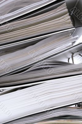 Stacked Folders Abstract