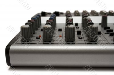 Mixing Desk - Top Front View