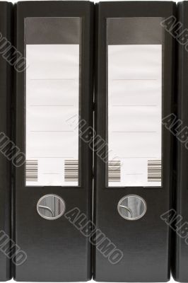 Two Black Arch Lever Files