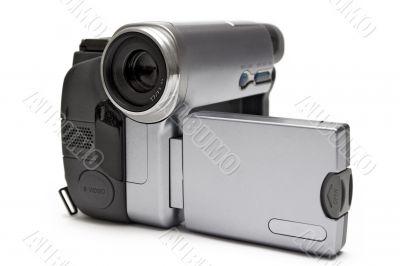 Digital Camcorder - Front-Side View