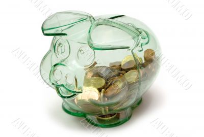 Transparent Piggybank