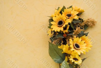 Sunflowers w/ Space for Text