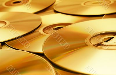 Disc Texture - Gold