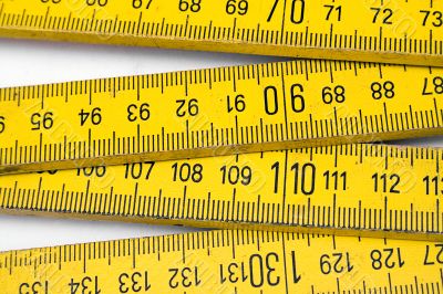 Open Folding Rule - Close View