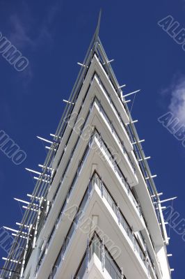 Corner apartment complex in Auckland