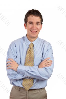 Smiling businessman