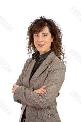 Smiling business woman