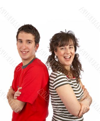 Happy couple