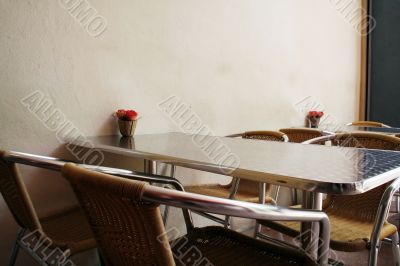 Outdoor cafe