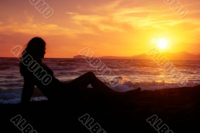 Relaxing at the Beach