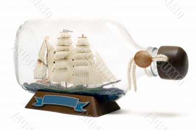 Ship in a Bottle w/ Path