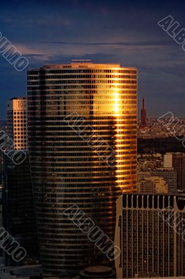 Sunlit Office Building