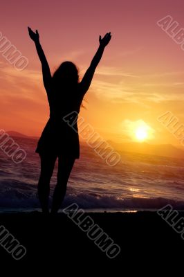 Happy at the Beach