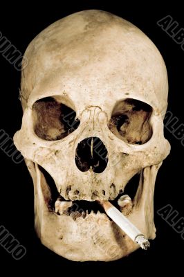 Smoking Skull