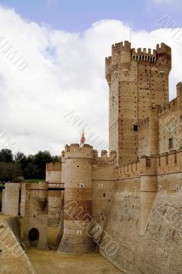Castillo de La Mota Entrance