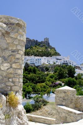 View of Zahara de la Sierra