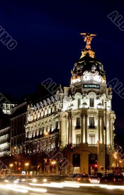 Gran Via at Night
