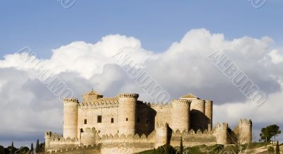 Castillo de Belmonte in Clouds