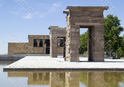 Temple of Debod, Madrid, Spain