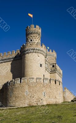 Castillo de Manzanares El Real - Blue Sky