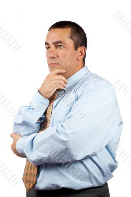 Business man thinking