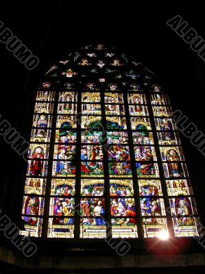 Church Window in Belgium (Gent)