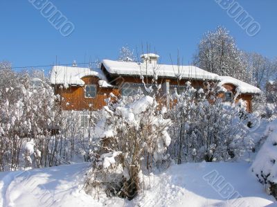 Winter landscape in Austria