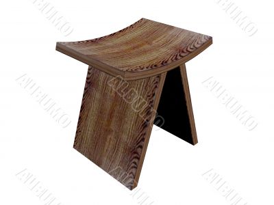 Old wooden chair