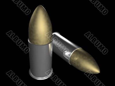 Two 9mm Bullets