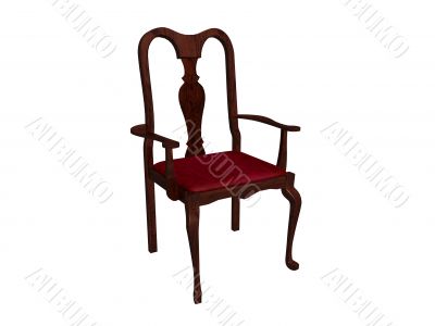 Old wooden chair