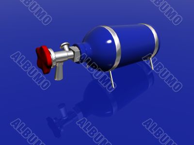 Nitrous Oxide bottle