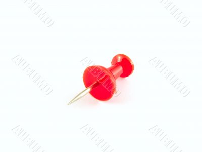 Red pushpin
