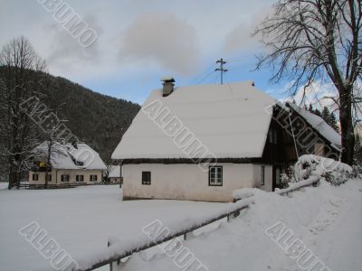 Snowy village