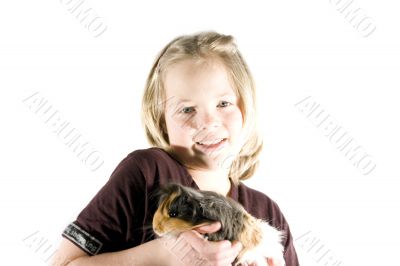 Girl having fun