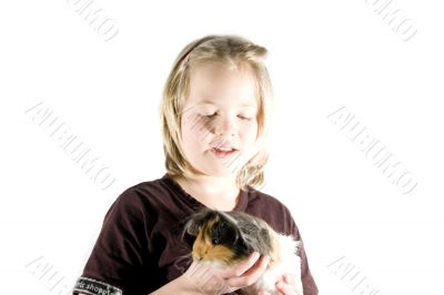 Girl having fun