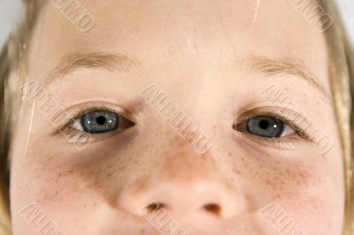 Girl having fun
