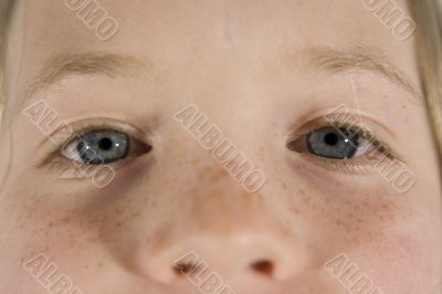 Girl having fun
