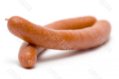 Pair of Boiled Sausages