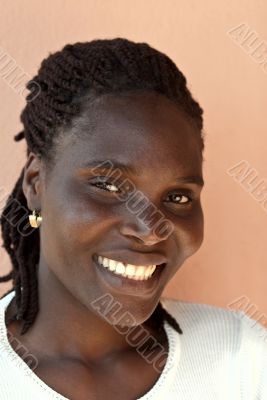 African woman portrait