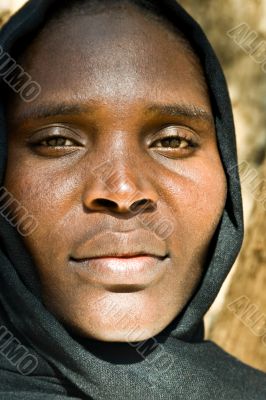 african woman