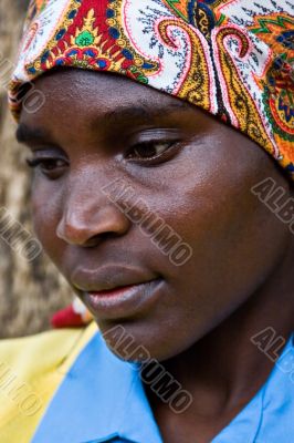 african woman