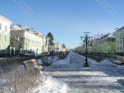 Siberia winter