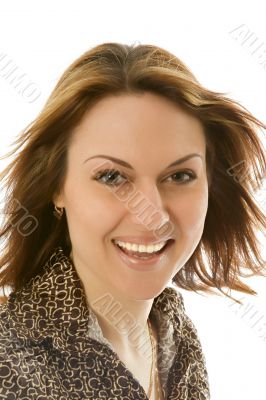 fashion portrait of beautiful girl