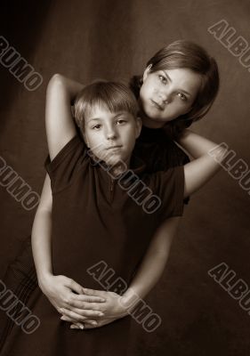 Portrait of the niece and the aunt - 6