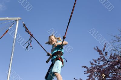 Jumping Girl