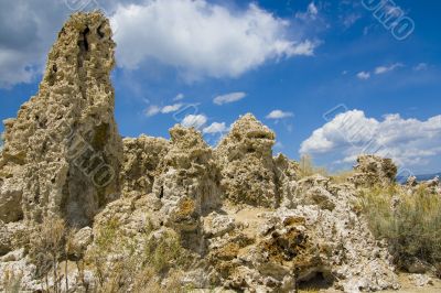 Tufa formations at Mono Lake