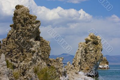 Tufa formations at Mono Lake
