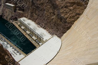 Hoover Dam at Lake Powell