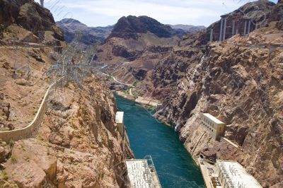 Hoover Dam at Lake Powell