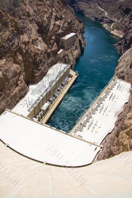 Hoover Dam at Lake Powell
